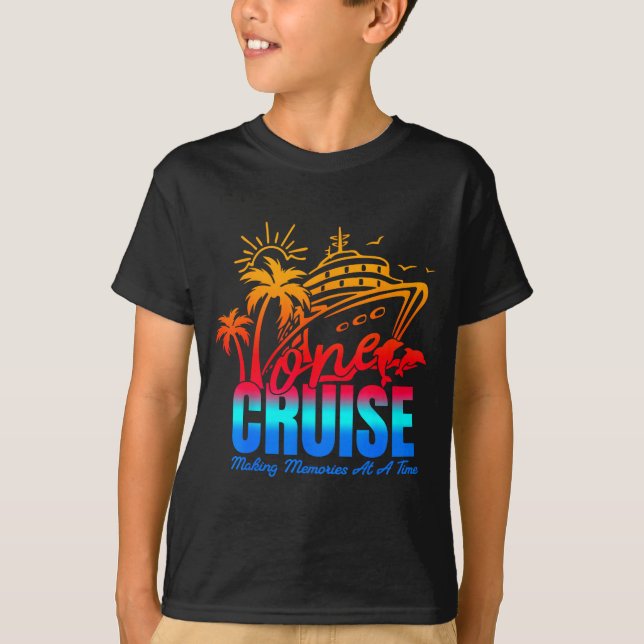 T-shirt Family Cruise 2026 I Love It When We're Cruisin' T (Devant)