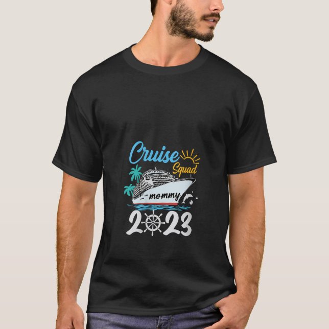 T-shirt Family Cruise Squad 2023 Family Matching Group Squ (Devant)