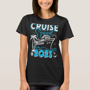 T-shirt Family Cruise Squad 2023 Family Matching Group Squ