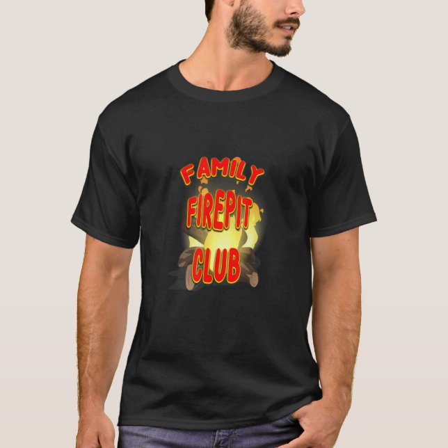 T-shirt Family Firepit Club Un Nouveau Mème Juste Pour Vou (Devant)
