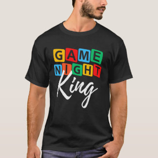 T-shirt Family Game Night King Voici comment j'organise un