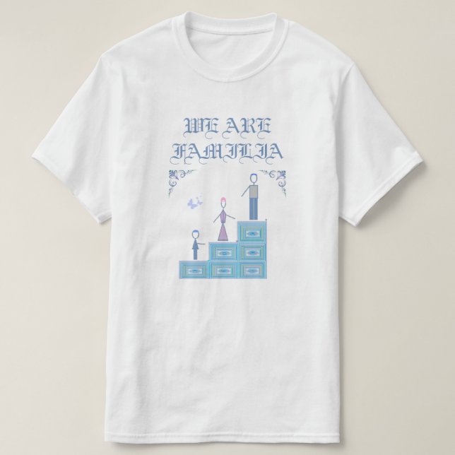 T-shirt Family line (Design devant)