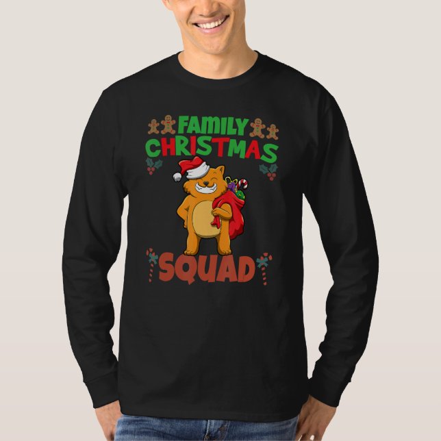 T-shirt Family Matching Christmas Squad X-Mas Holidays_17 (Devant)