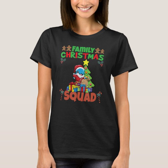 T-shirt Family Matching Christmas Squad X-Mas Holidays_3 (Devant)