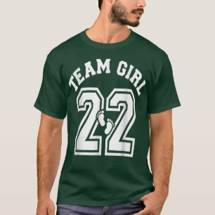 T-shirt Family Matching Outfit Genre révéler équipe fille 