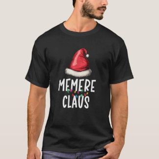 T-shirt Family Memere Claus Noël Père Noël s Pyjama Match