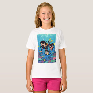 T-shirt Family Scuba Diving Fun