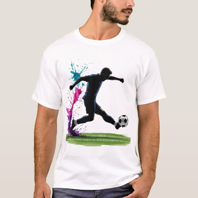T-Shirt-Family Soccer T-Shirt (Devant)