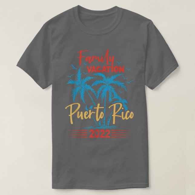T-shirt Family Vacation 2022 (Design devant)