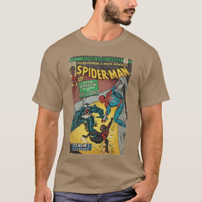 T-Shirt Fan Art avec Couverture de Bande Dessinée  (Devant)