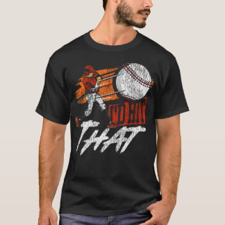 T-shirt Fan de baseball Batteur Vintage J'Frapperais