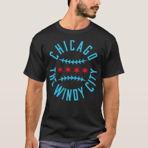 T-shirt Fan de baseball Chicago Pride Tee Wave Your Flag f