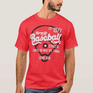 T-shirt Fan de baseball vintage Toronto Baseball Est 1977