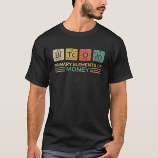 T-shirt Fan de Bitcoin Cryptomonnaie Crypto Pièce Bitcoin