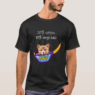 T-shirt Fan de chien Corgi mignon adorable