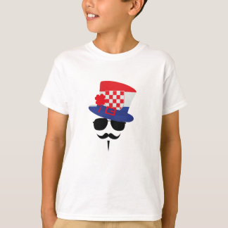 T-shirt Fan de Croatian