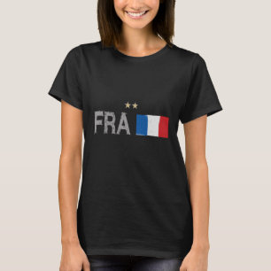 T-shirt Fan de football France Chemise Française