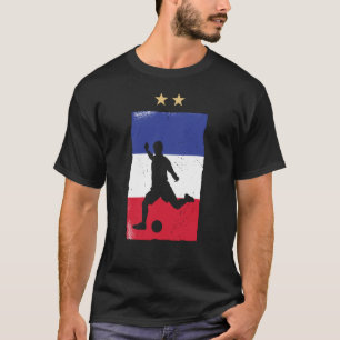 T-shirt Fan de football France Chemise Française