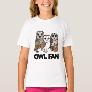 T-shirt Fan de hibou