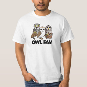 T-shirt Fan de hibou