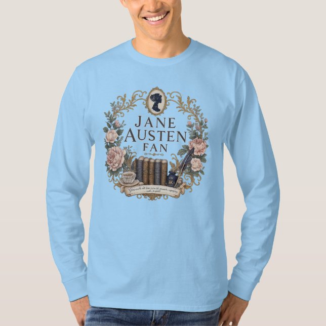 T-shirt fan de Jane Austen (Devant)