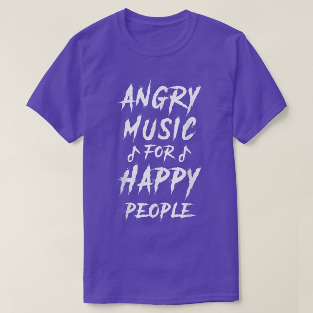 T-shirt Fan de Metal Music  (Design devant)