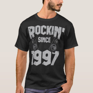 T-shirt Fan de musique rock vintage depuis 1997 Rockin' 25