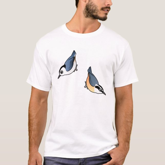 T-shirt Fan de sittelle (Devant)