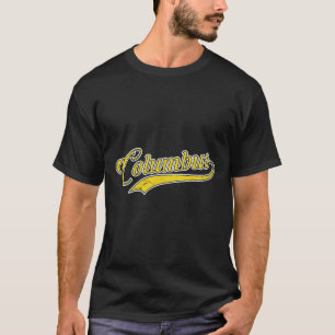 T-shirt Fan de soccer de Columbus Vintage