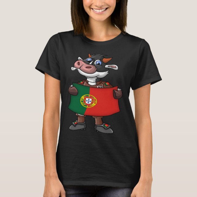 T-shirt Fan de vache portugaise (Devant)