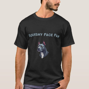 T-shirt Fan de visage écrasé