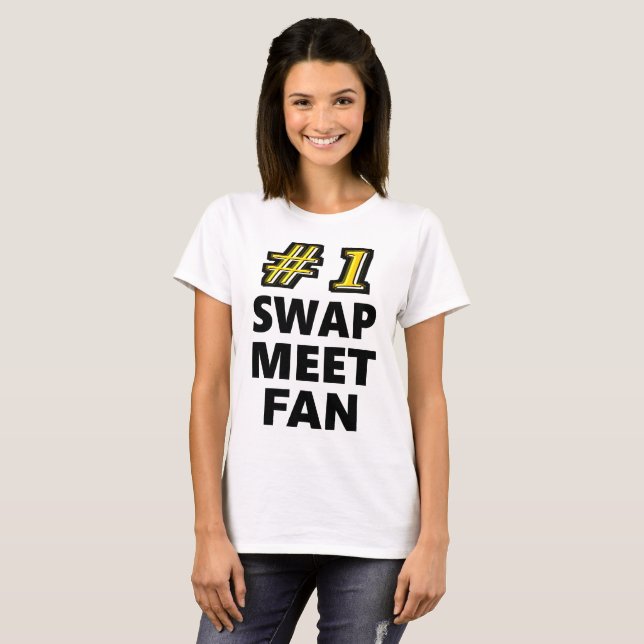 T-shirt Fan d'échange du numéro un (Devant entier)