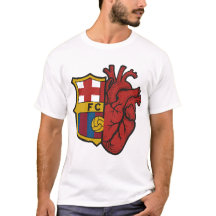T-Shirt Fan du Cœur de Barcelone