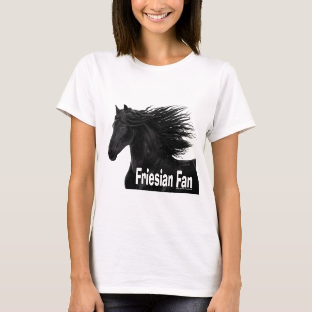 T-shirt Fan frisonne (Devant)