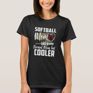 T-shirt Fan Léopard Cheetah Femmes Maman Sof