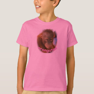 T-shirt Fan mignonne d'orang-outan de bébé