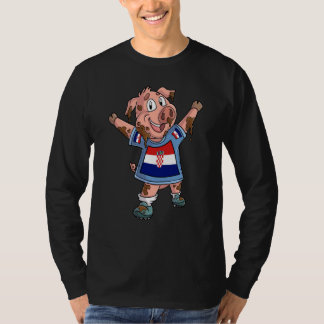 T-shirt Fan Pig Croatia