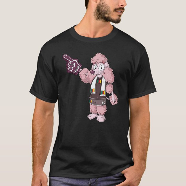 T-shirt Fan Poodle Cameroon (Devant)