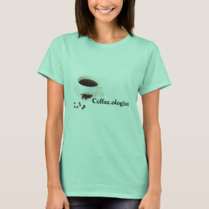 T-shirt fanatique de citation de café