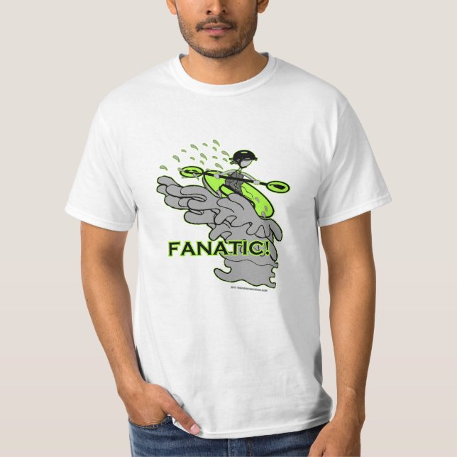 T-shirt Fanatique de Whitewater ! (Devant)