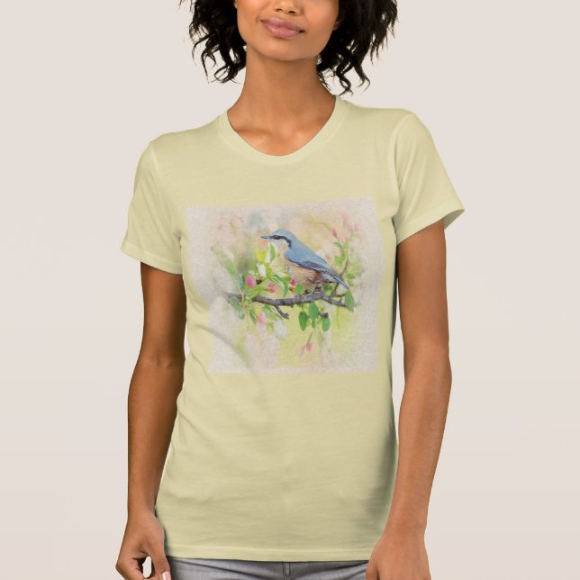 T-shirt Fanatique d'oiseaux (Devant)