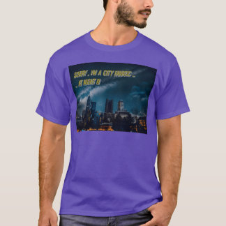 T-shirt Fanatiques de la ville nocturne rétro