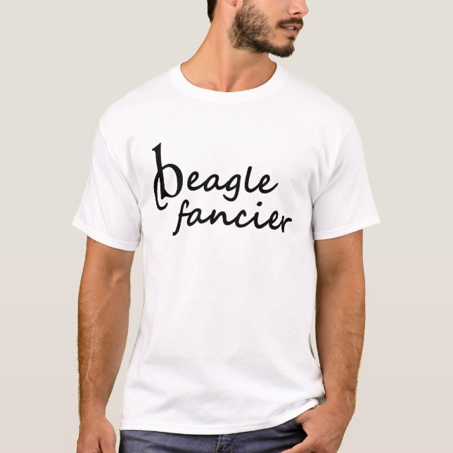 T-shirt Fancier beagle (Devant)