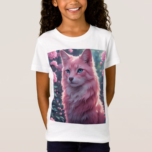 T-Shirt Fancity Feline Tee (Devant)