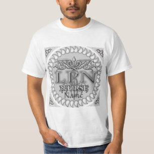 T-shirt Fancy Caduceus LPN infirmière