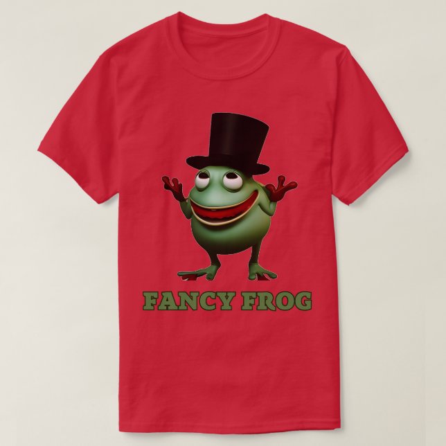 T-shirt Fancy frog (Design devant)