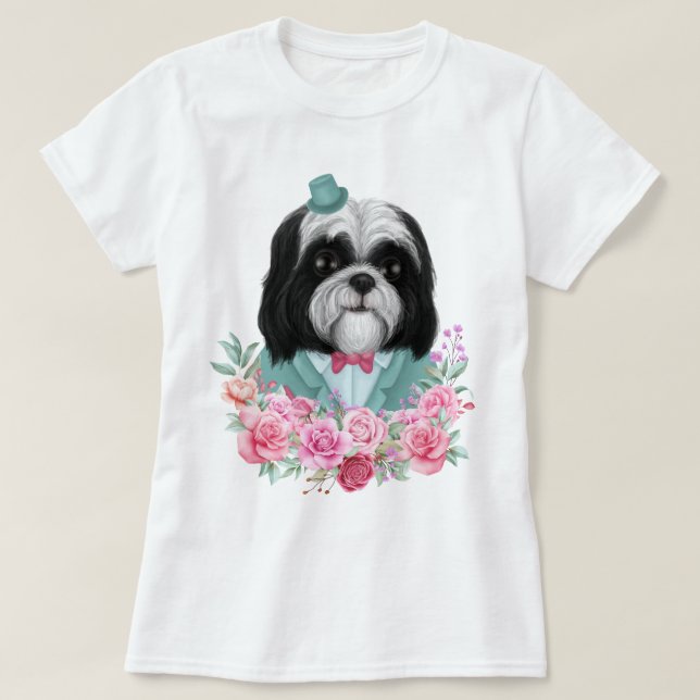 T-shirt Fancy Shih Tzu (Design devant)