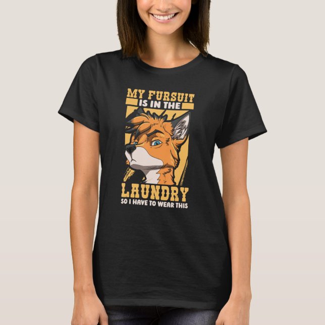 T-shirt Fandom Furry Furs Fursona Furry (Devant)