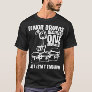 T-shirt Fanfare de l'école Tambours ténors Drummers drôle