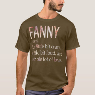 T-shirt Fanny Girl Name Definition